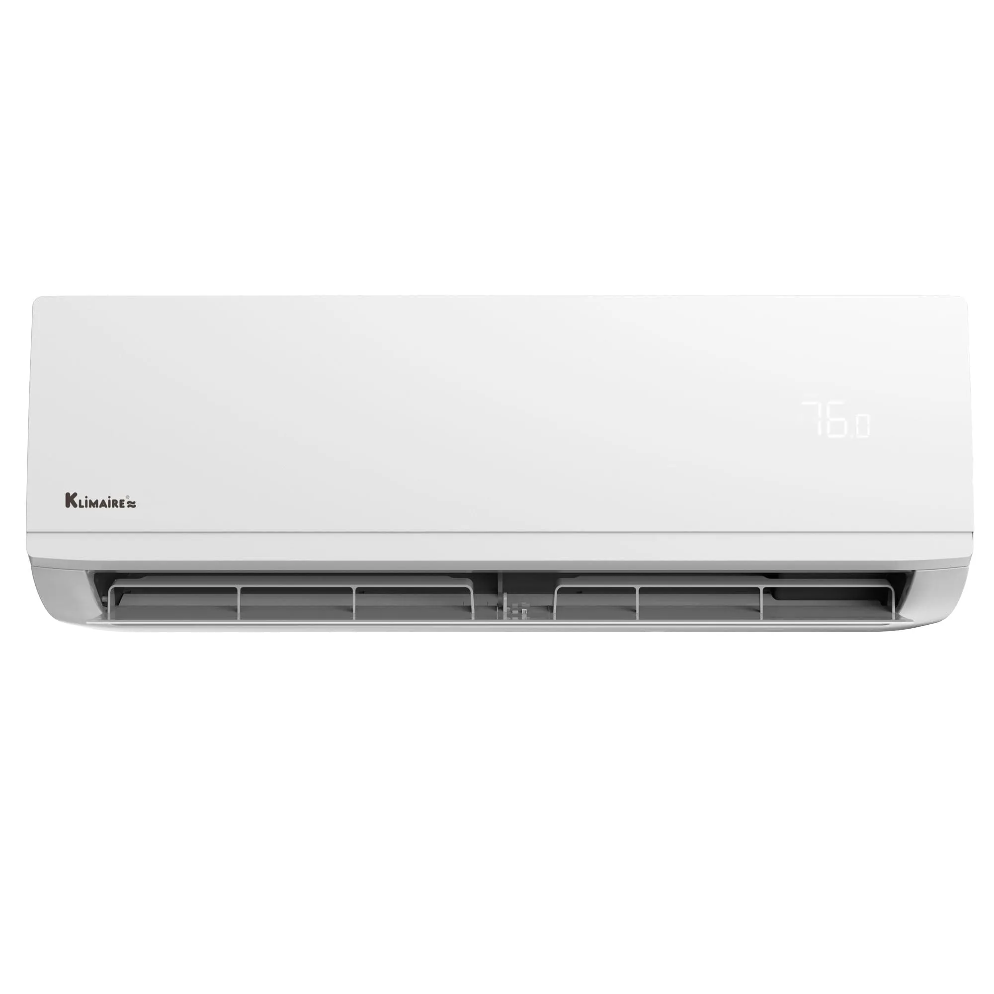 12,000 Btu  Klimaire 23.1 SEER2 HYPER-HEAT Ductless Mini-split Inverter Air Conditioner Heat Pump WiFi Ready System (230 Volt)