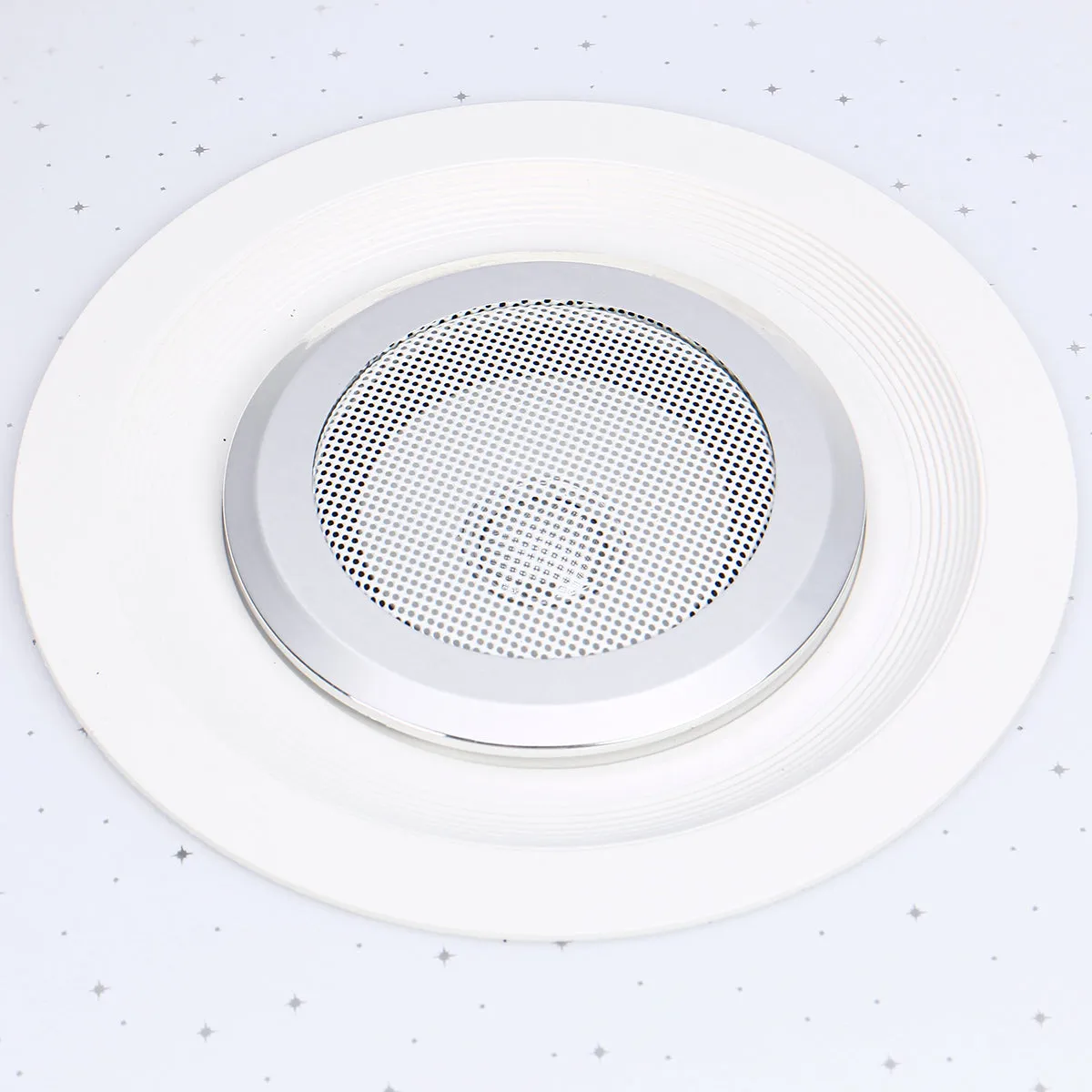 120W LED Ceiling Lamp Bluetooth Music Speaker Dimmable RGB Light Remote Control