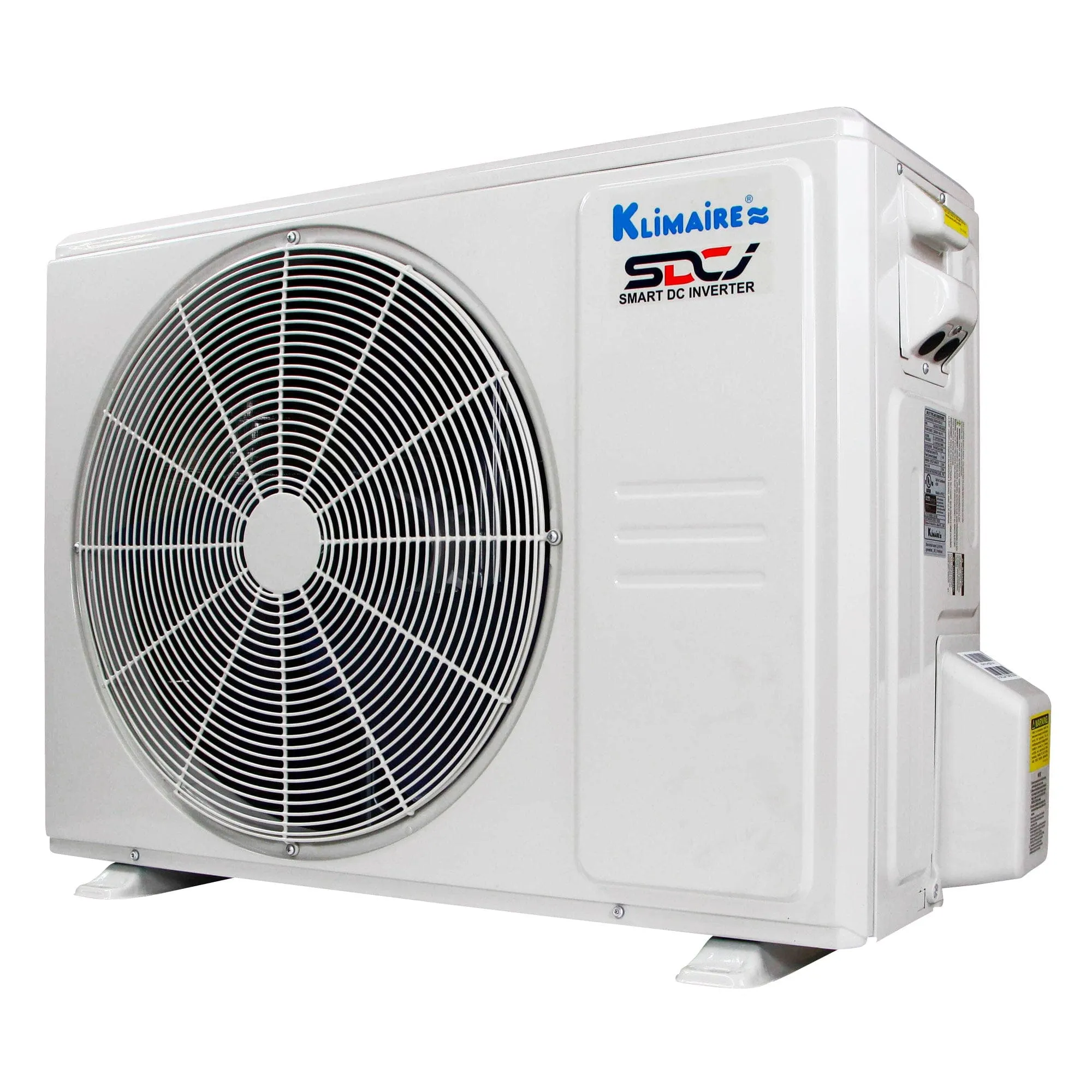 18,000 BTU Klimaire 22 SEER2 HYPER-HEAT Ductless Mini-Split Inverter Air Conditioner Heat Pump WiFi Ready System (230 Volt)