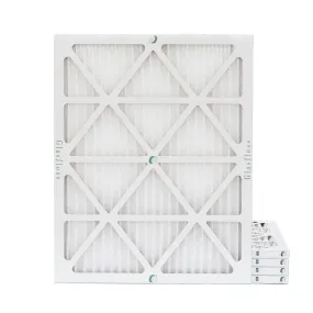 19-7/8 x 21-1/2 x 1 MERV 10 Pleated HVAC Air Filters by Glasfloss. ( Quantity 5 ) Replacement filters for Carrier, Payne, & Bryant