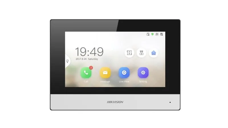 2 Wire Internal 7 Inch Monitor | White