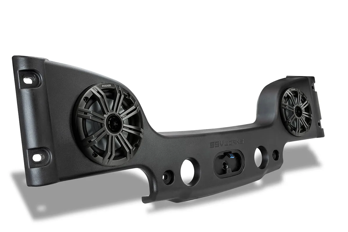 2007-2018 Jeep Wrangler JK 8" 4-Door and 2-Door Overhead Speaker Upgrade