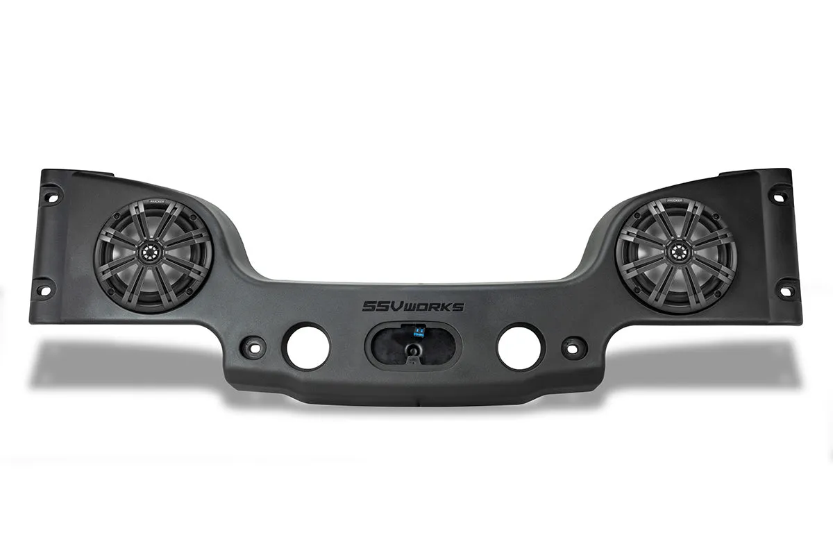 2007-2018 Jeep Wrangler JK 8" 4-Door and 2-Door Overhead Speaker Upgrade