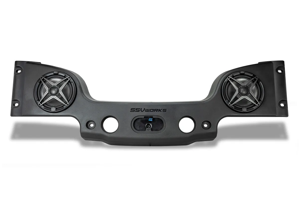 2007-2018 Jeep Wrangler JK 8" 4-Door and 2-Door Overhead Speaker Upgrade