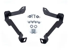 2014-2021 Toyota Tundra 32" Lower Bumper Hidden LED Light Bar Mounting Brackets BY CALI RAISED LED