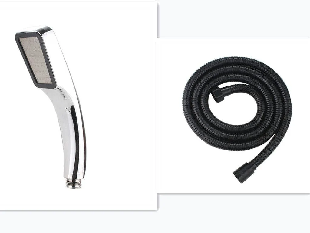 300 Hole Pressurized Square Nozzle Shower Head Household