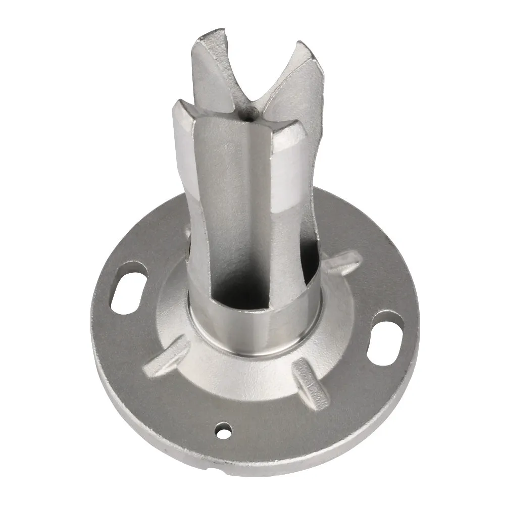 316 Base Plate To Suit 42.4mm Tube 100mm Diameter