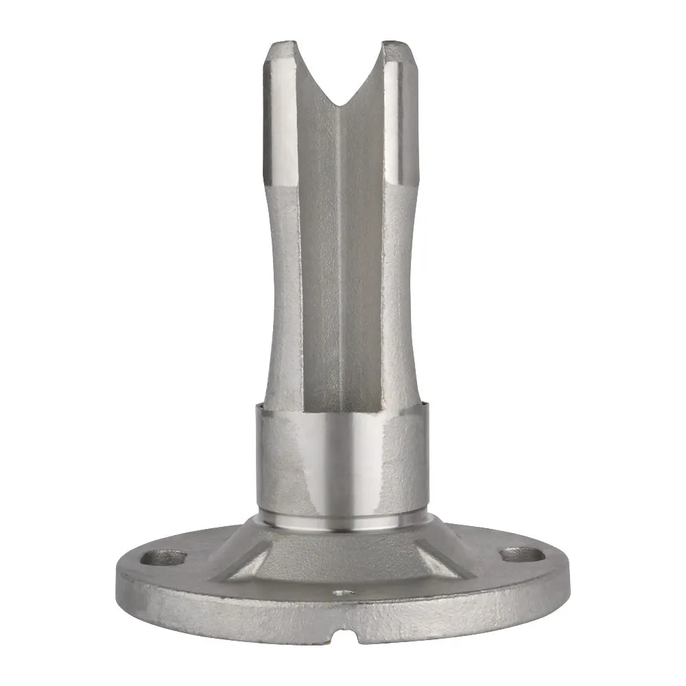 316 Base Plate To Suit 42.4mm Tube 100mm Diameter