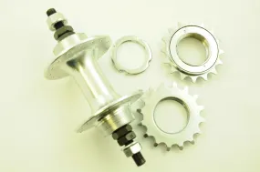 32 SPOKE FLIP FLOP REAR HUB,SEALED BEARINGS   SPROCKETS BUILD OWN WHEEL FIXIE