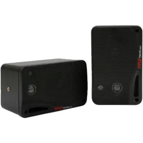 3.5-Inch 200-Watt 3-Way Indoor-Outdoor Bluetooth Home Speaker System (Black)