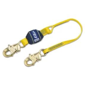 3M™ EZ Stop Shock Absorbing Lanyards, 12 ft, Snap Hook, 1800 lb Capacity, 2 Legs, 1246273