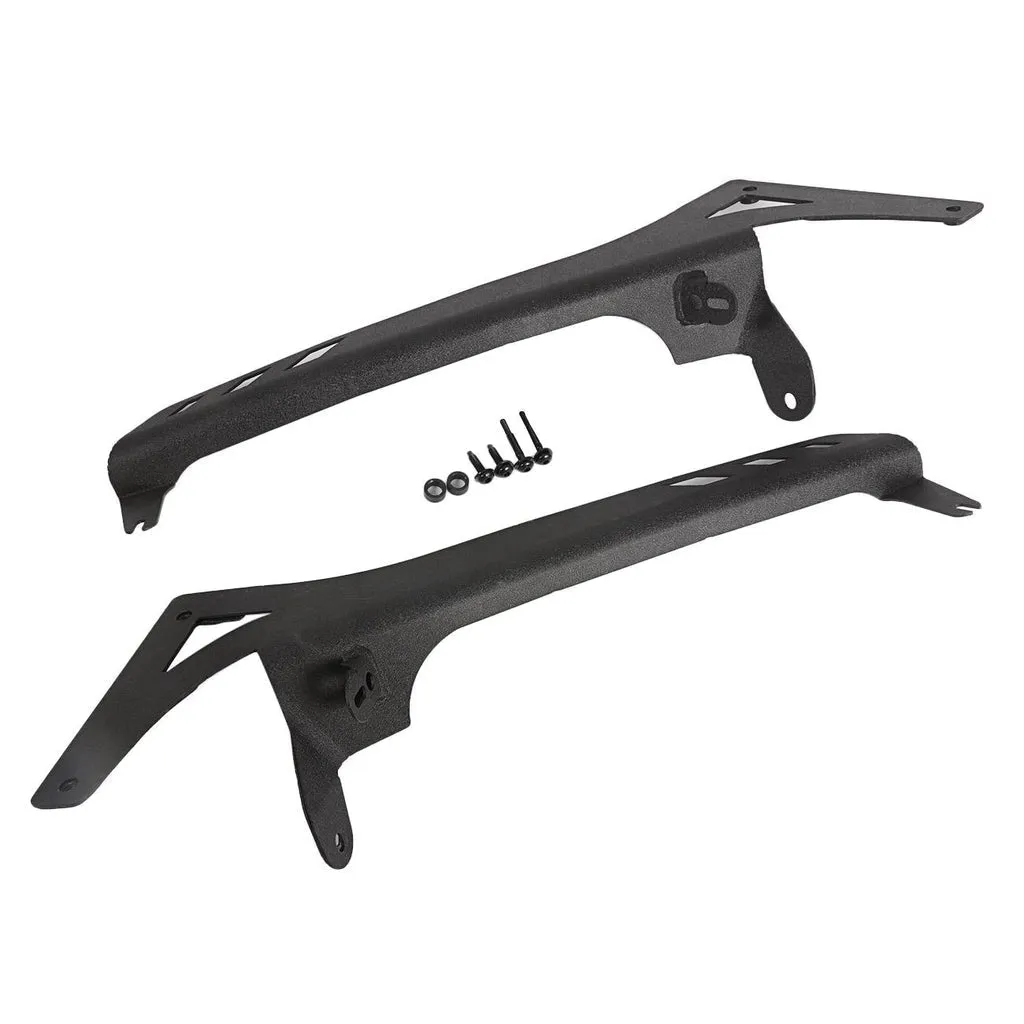52" V-PRO Series RGBW LED Light Bars   4" LED Pods  52" Windshield Mounting Brackets for 2018-2021 Jeep Wrangler JL