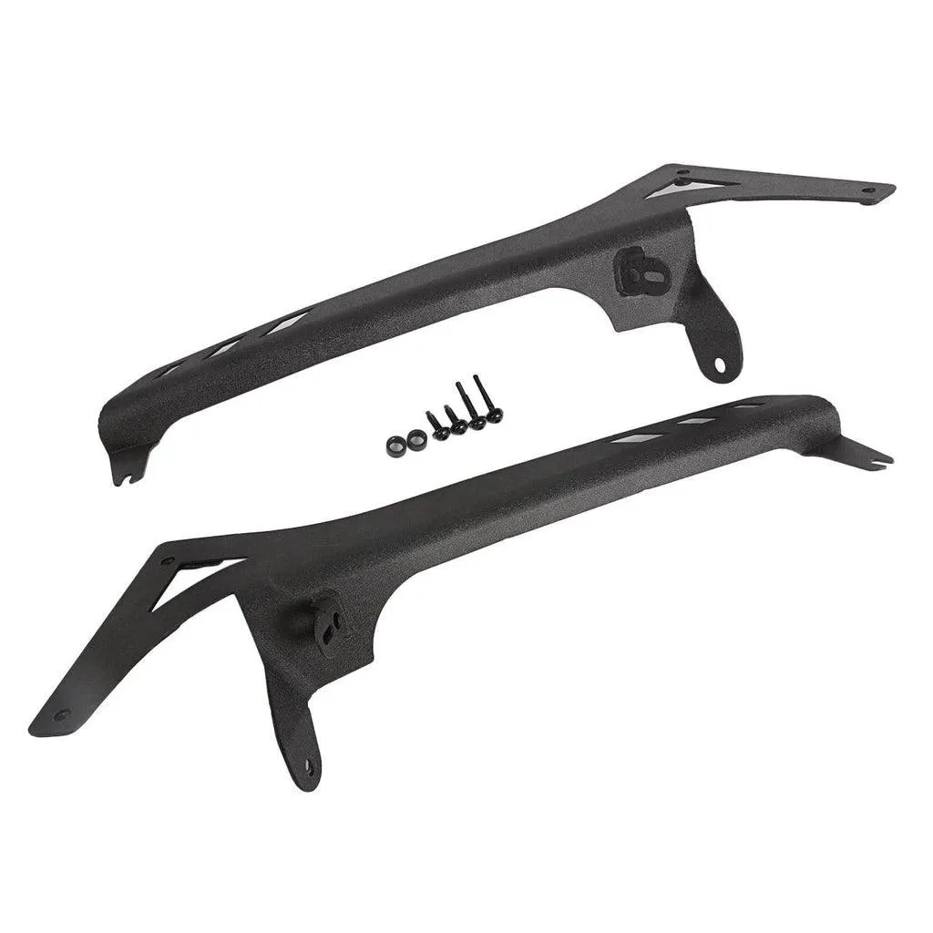 52" V-PRO Series RGBW LED Light Bars   4" LED Pods  52" Windshield Mounting Brackets for 2018-2021 Jeep Wrangler JL