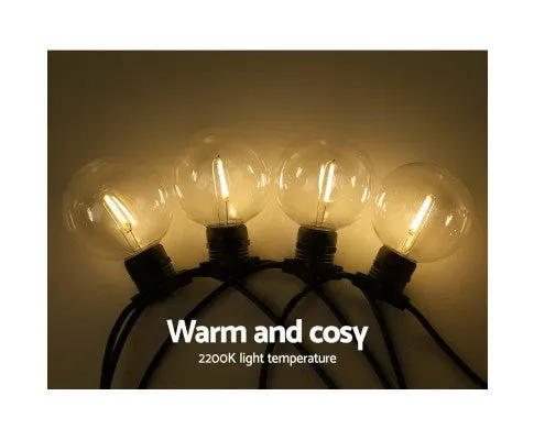 68m LED Festoon Lights Sting Lighting Kits Wedding Outdoor Party