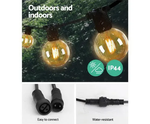 68m LED Festoon Lights Sting Lighting Kits Wedding Outdoor Party
