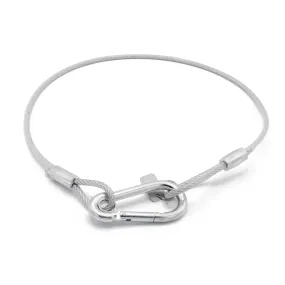 75cm (29") Long, 5mm Security Steel Cable Lock (Max. Load 50kg)