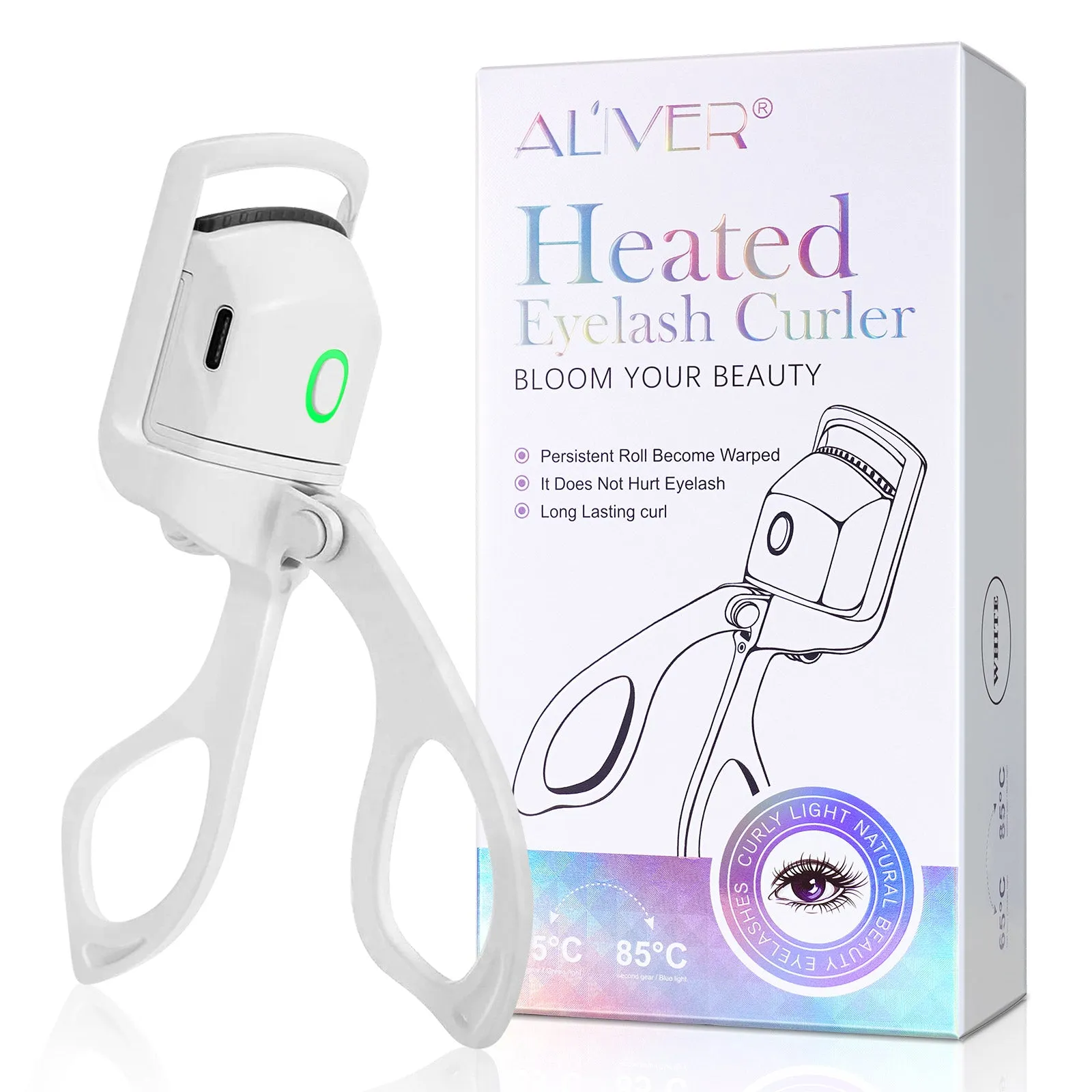 Aliver 2 Modes Heated Electric Eyelash Curler