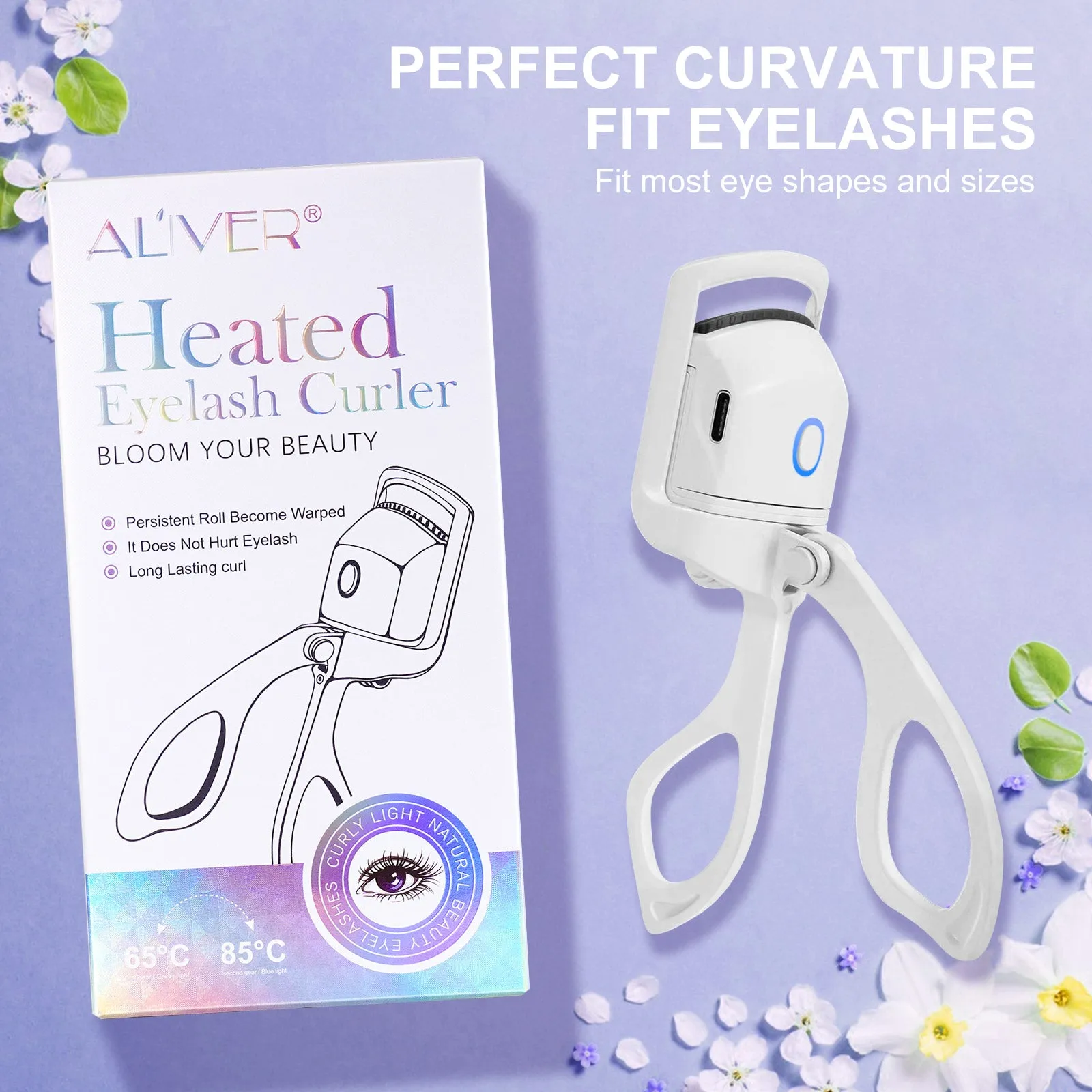 Aliver 2 Modes Heated Electric Eyelash Curler