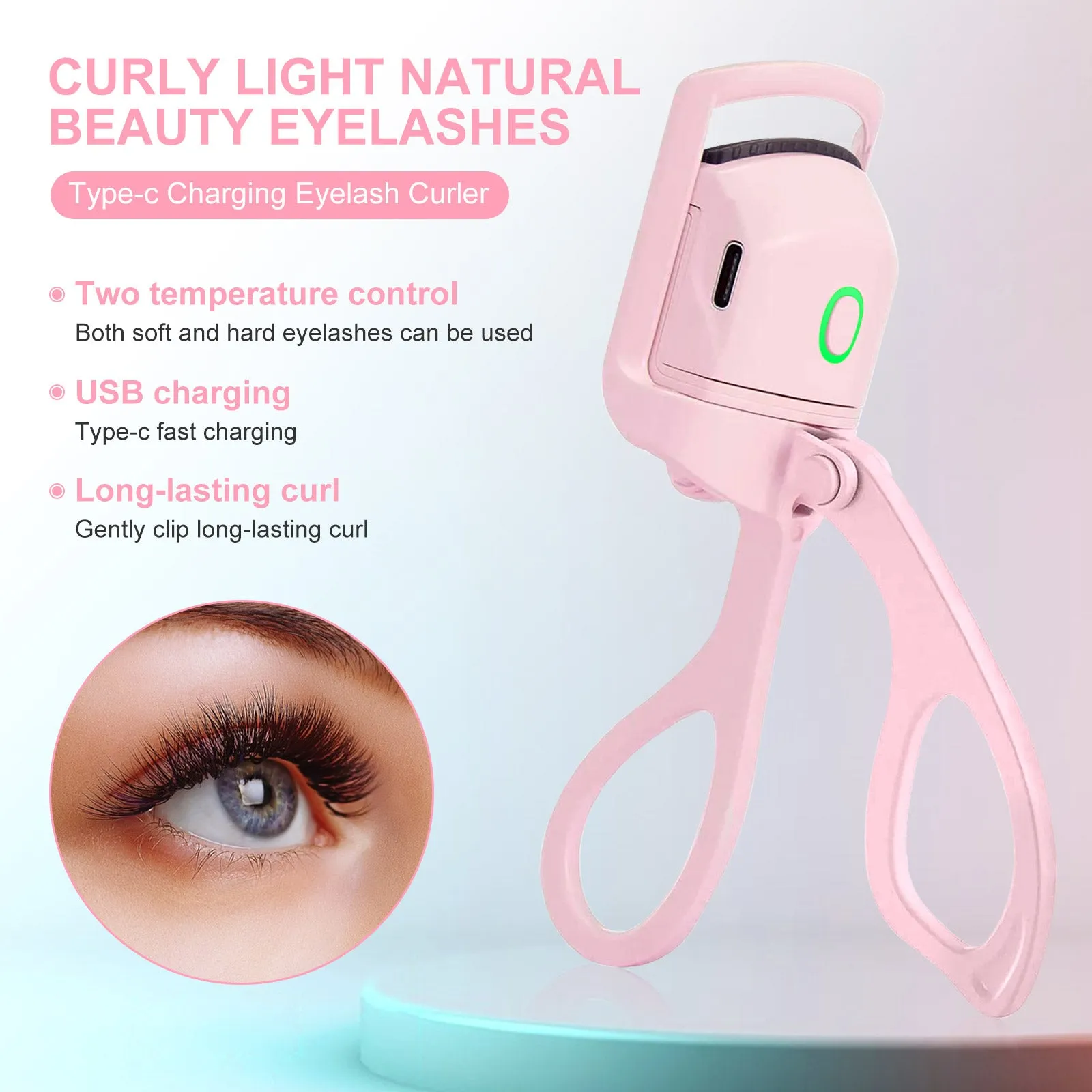Aliver 2 Modes Heated Electric Eyelash Curler