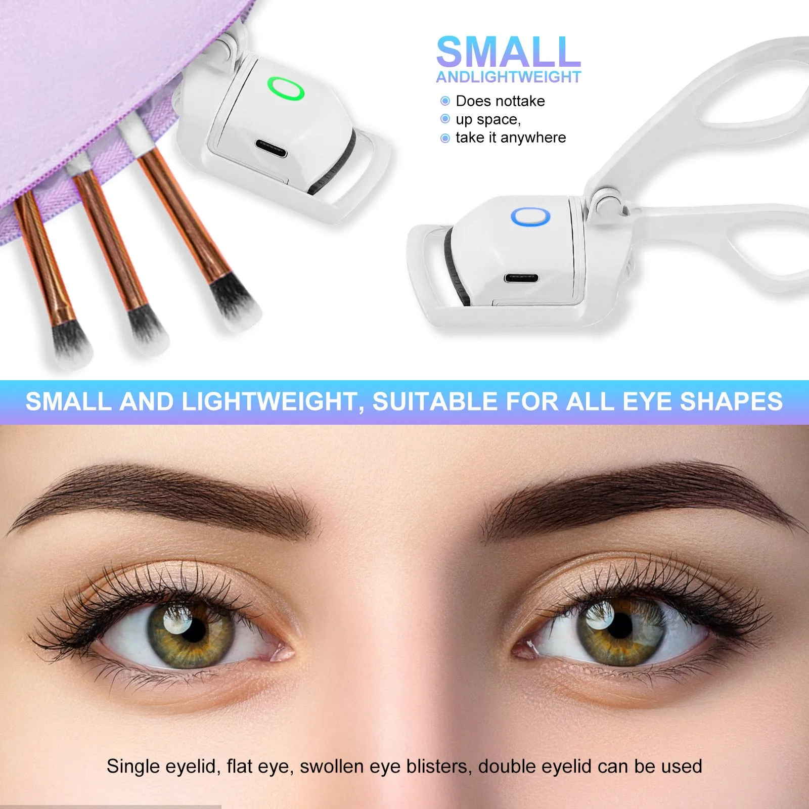 Aliver 2 Modes Heated Electric Eyelash Curler