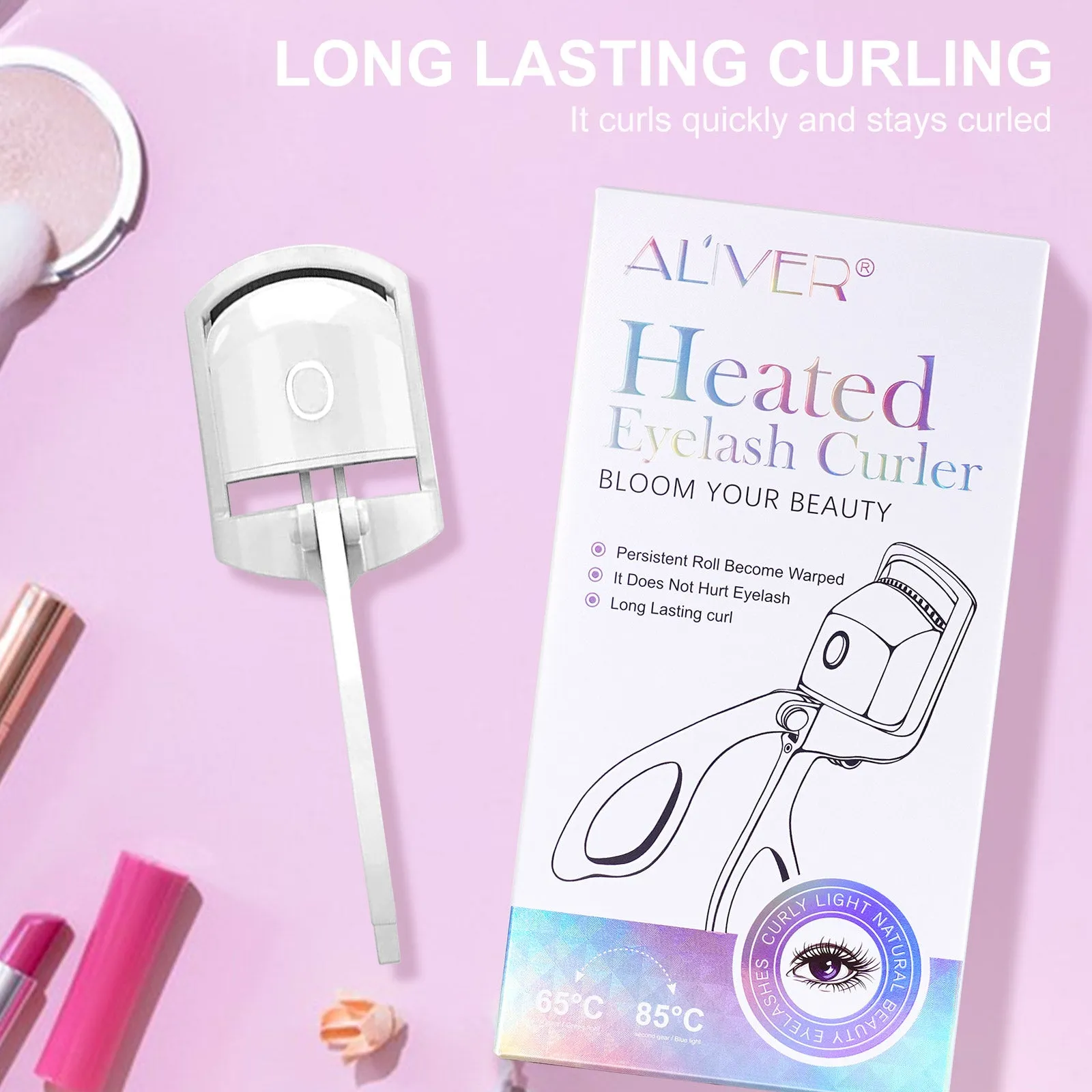 Aliver 2 Modes Heated Electric Eyelash Curler
