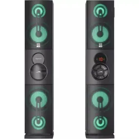 Altec Lansing Party Duo Tower Set - Black