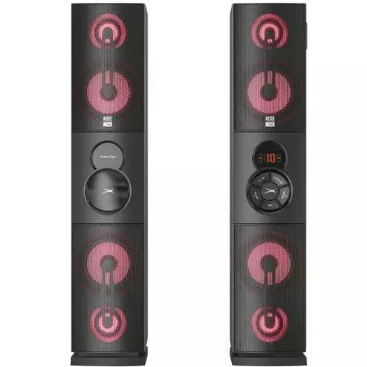 Altec Lansing Party Duo Tower Set - Black