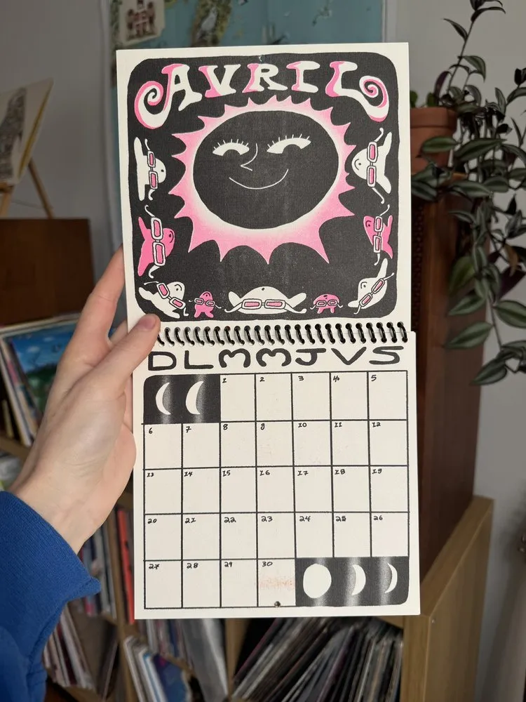 Amery Sandford 2025 Calendar