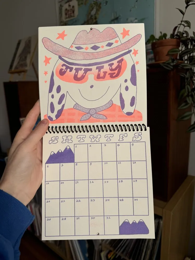 Amery Sandford 2025 Calendar