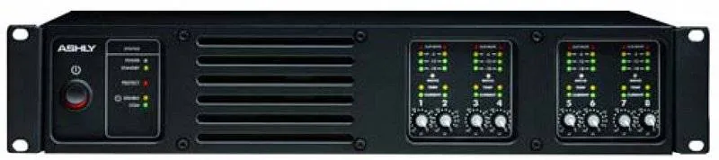 Ashly PEMA-8250 8x8 Processor 8ch Amp(250w/ch@4Ohms)