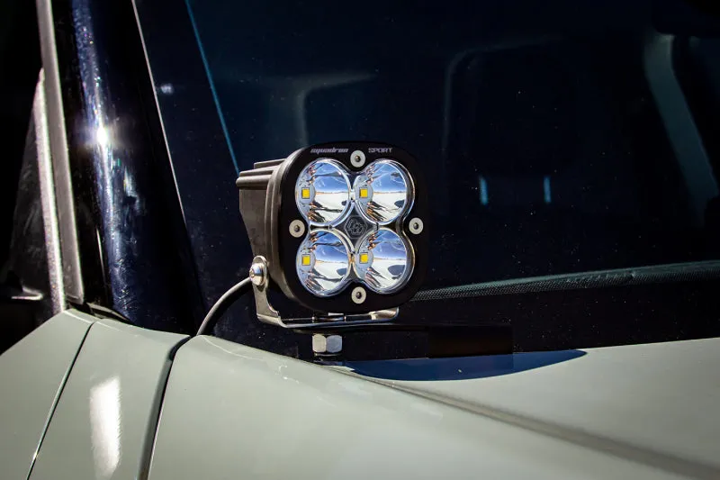 Baja Designs 21  Ford Bronco Sport Squadron Pro Spot LED Light Pods - Clear
