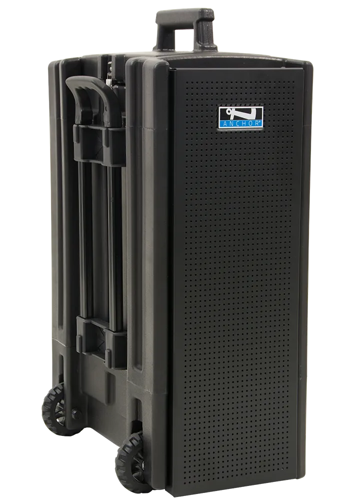 BEA2-RU4 | Beacon with built-in Bluetooth, AIR wireless receiver & two dual wireless mic receivers