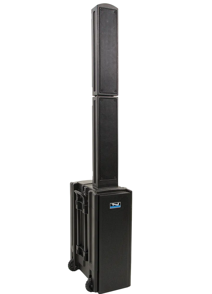 BEA2-RU4 | Beacon with built-in Bluetooth, AIR wireless receiver & two dual wireless mic receivers
