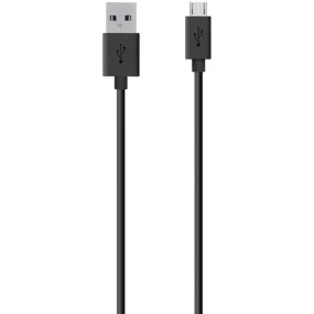 Belkin F2CU012bt04-BLK MIXIT? Tangle-Free Micro USB Charge & Sync Cable, 4ft (Black)