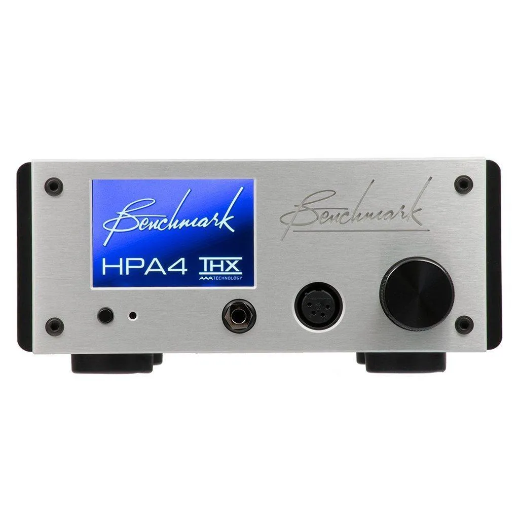 Benchmark HPA4 Desktop Headphone Amplifier (SILVER)