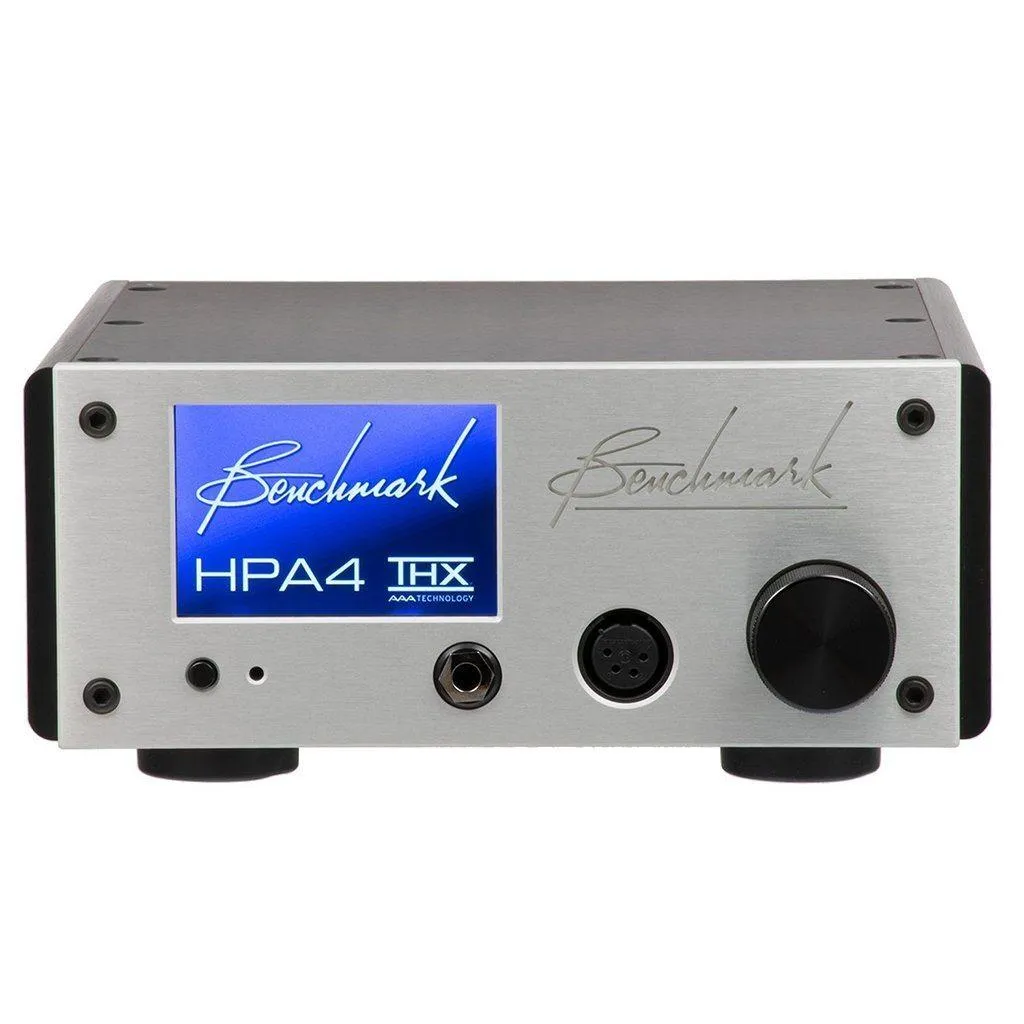 Benchmark HPA4 Desktop Headphone Amplifier (SILVER)