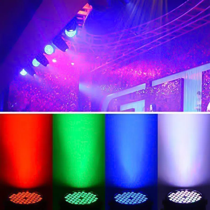 Betopper 60x3W 3-IN-1 RGB Led Par Light For Wedding DJ Club