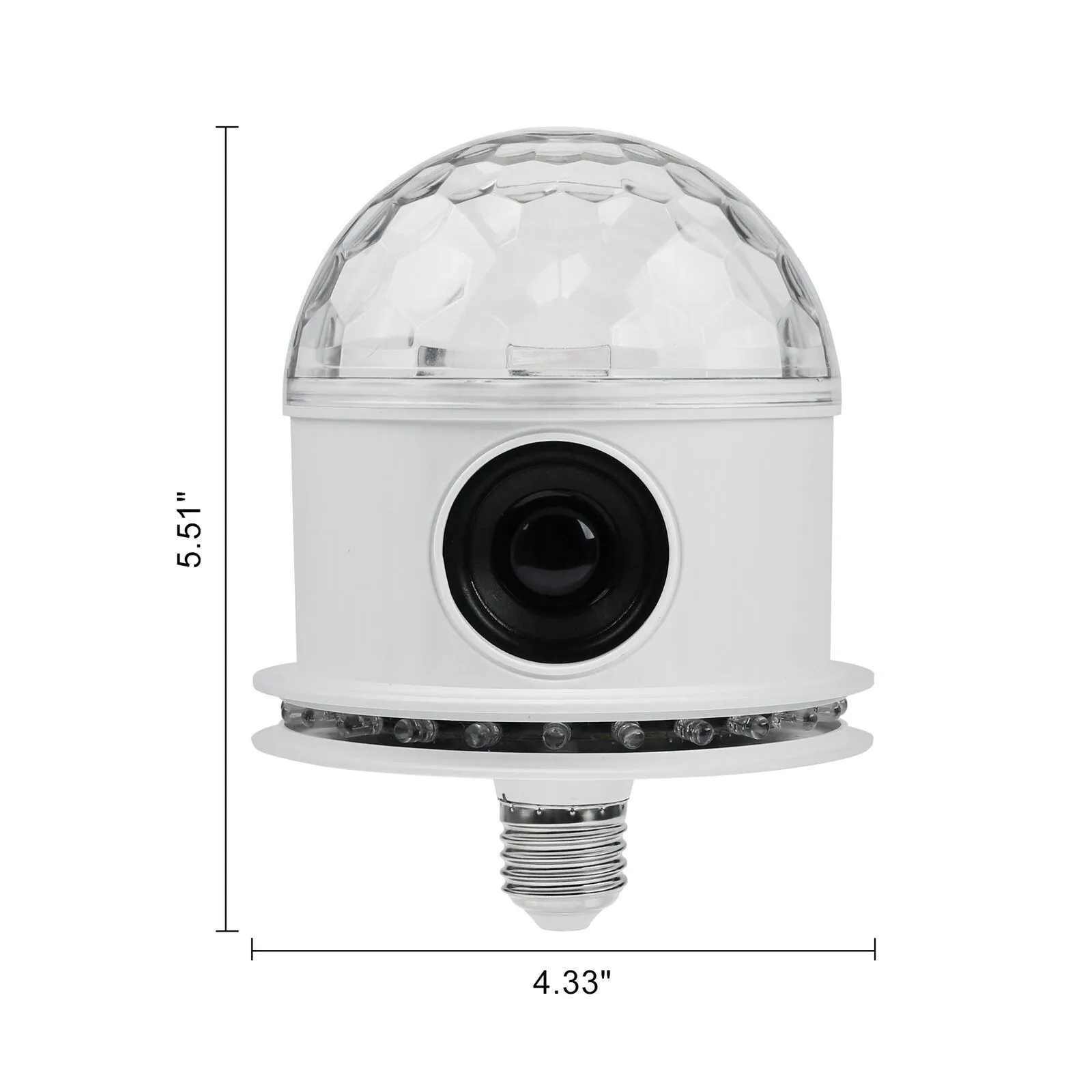 Bluetooth RGB Disco Party Light LED Stage Ball Light KTV Strobe DJ Activated Lamp