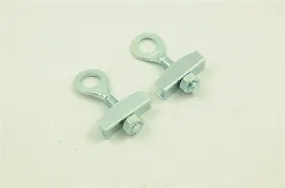 BMX CHAIN ADJUSTER TENSIONER-TUGS FOR 3-8" (10mm) AXLES FOR BMX & SINGLE SPEED
