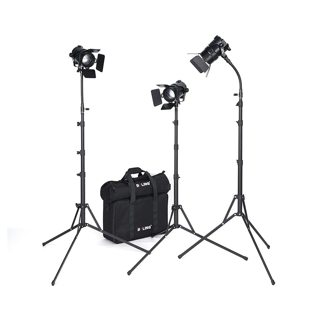 Boling BL-50C 50W Bi-Colour 2500K-5800K LED Continuous Lighting Kit CCC (DEMO STOCK)