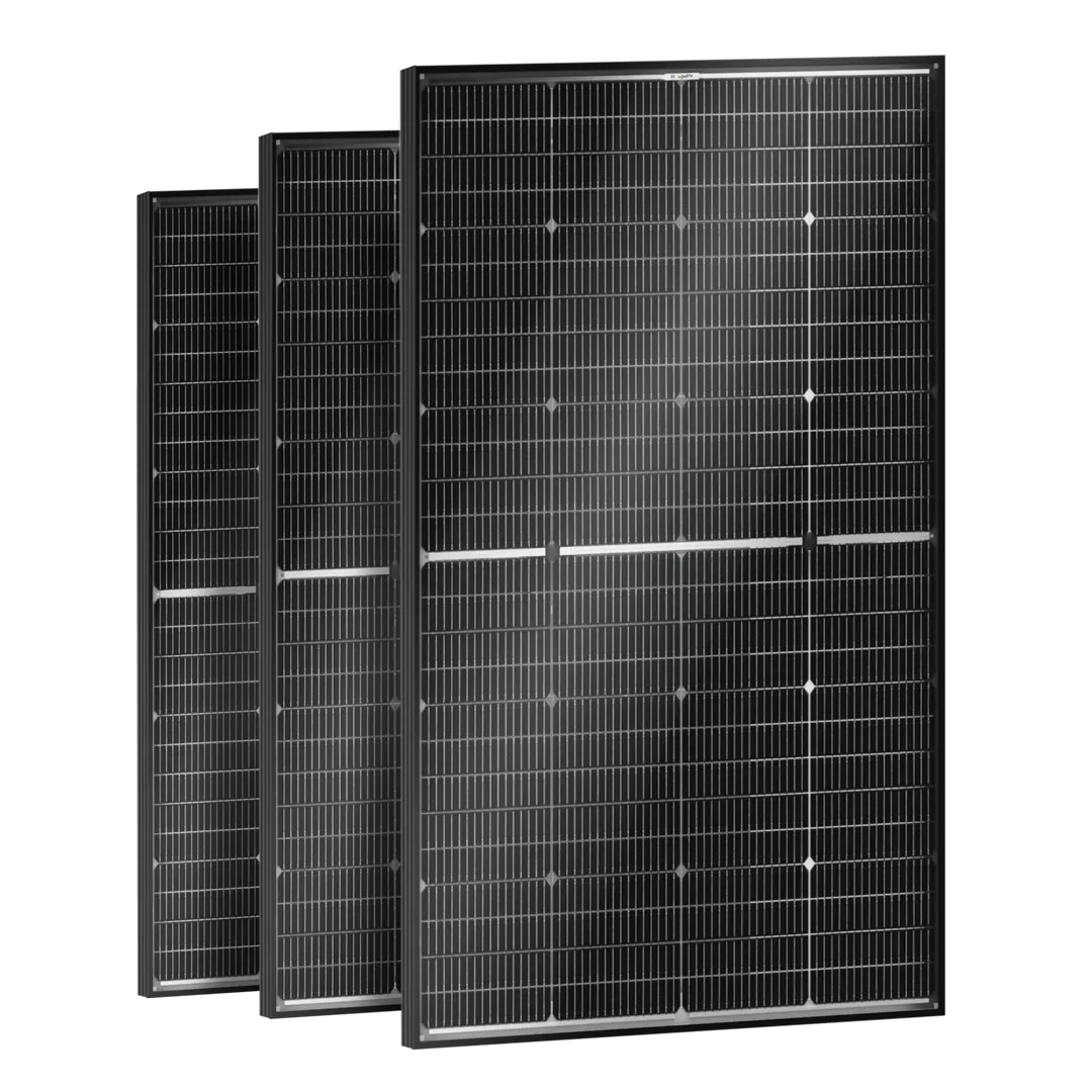 BougeRV 16BB N-Type 12V/24V 200 Watt Bifacial Solar Panel