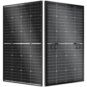 BougeRV 16BB N-Type 12V/24V 200 Watt Bifacial Solar Panel
