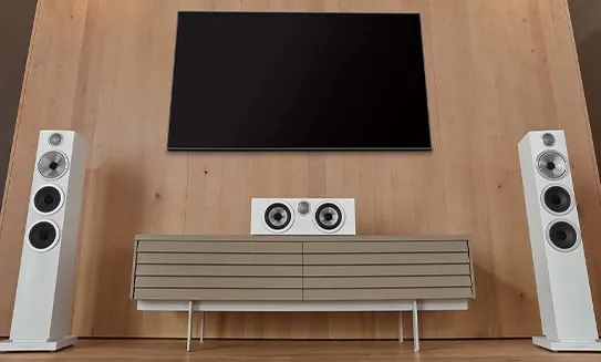 Bowers & Wilkins 707 S3 2-Way Stand Mount Bookshelf Loudspeakers - Pair