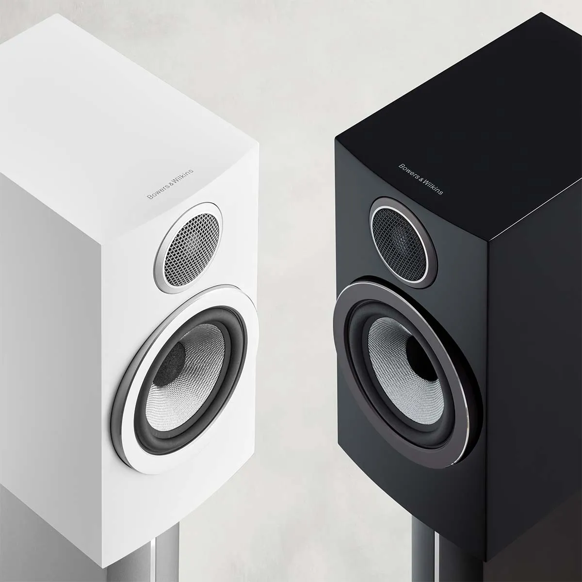 Bowers & Wilkins 707 S3 2-Way Stand Mount Bookshelf Loudspeakers - Pair