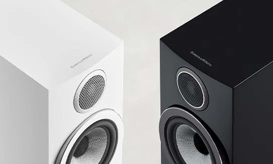 Bowers & Wilkins 707 S3 2-Way Stand Mount Bookshelf Loudspeakers - Pair