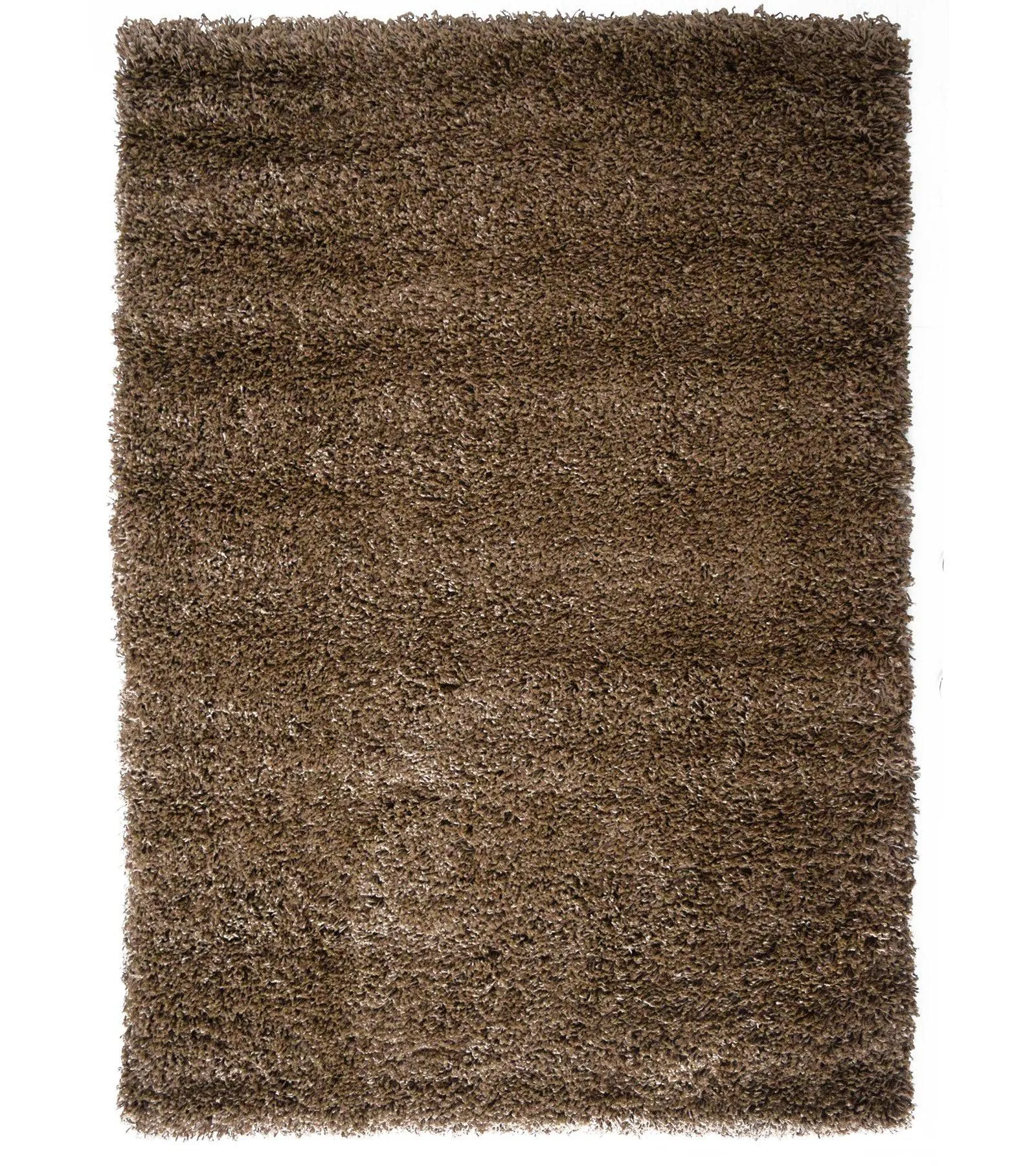 Brown Thick Shaggy Rug - California