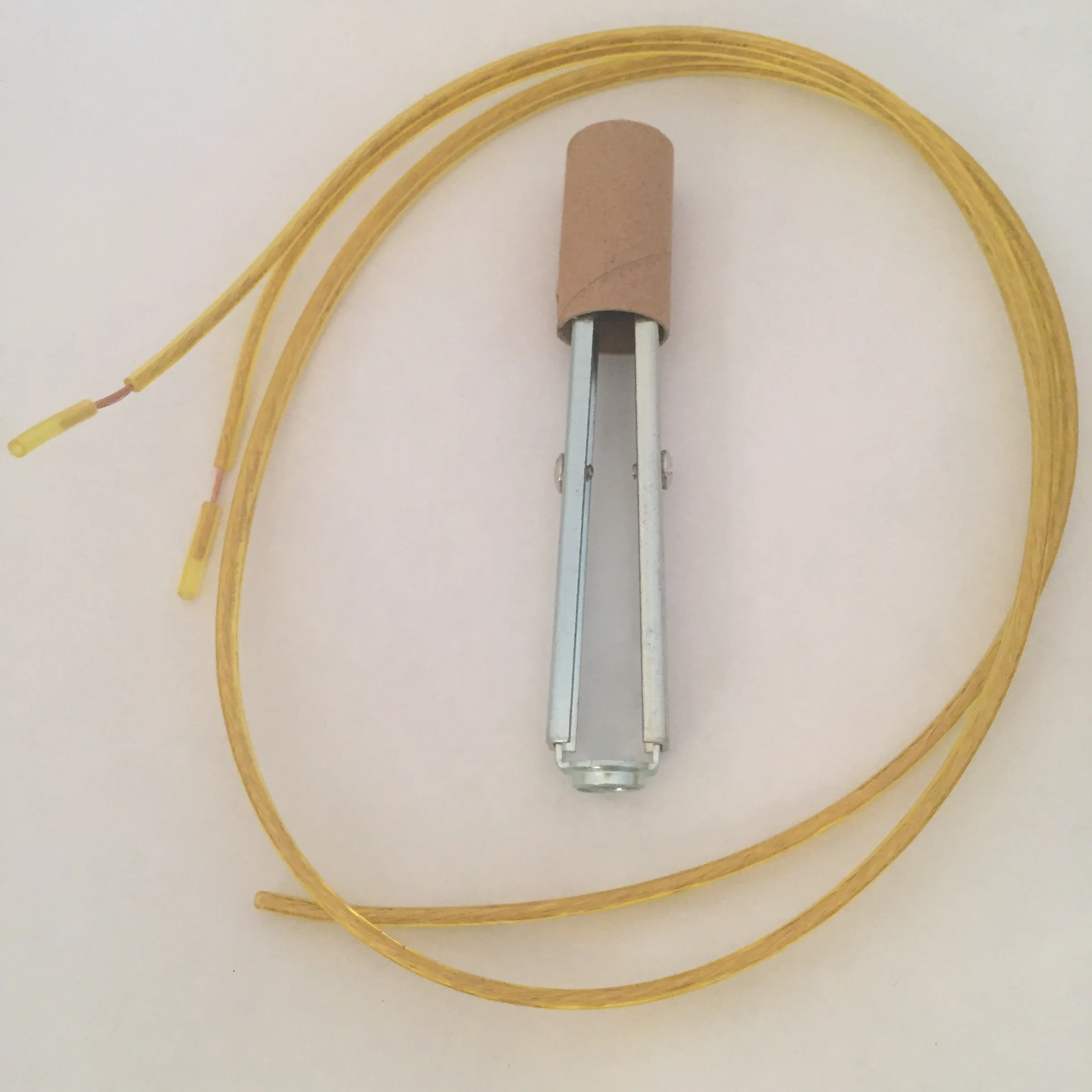 Chandelier Arm Rewire Kit - Gold Wire,  4 3/4" - 6" Socket
