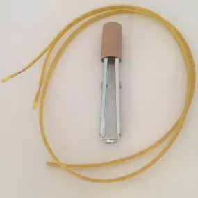 Chandelier Arm Rewire Kit - Gold Wire,  4 3/4" - 6" Socket