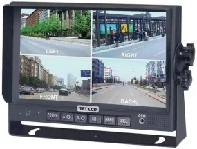 CRIMESTOPPER SV-8900.QM.II 7inch Color LCD Monitor with Built-in Quad View