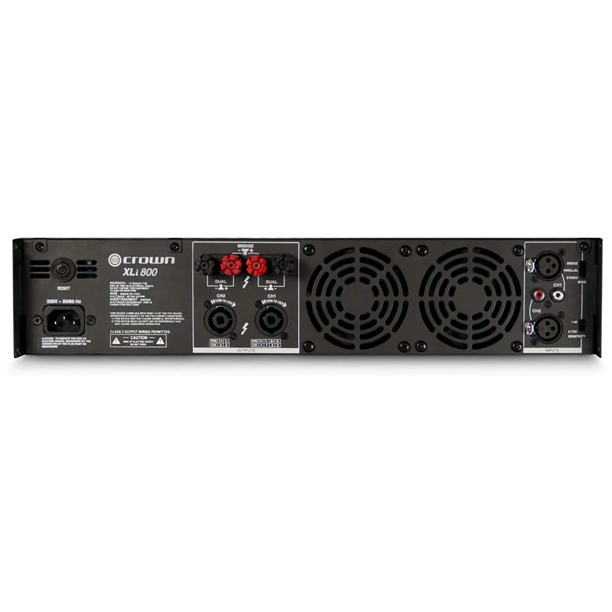 Crown XLi 800 300W 2-channel Power Amplifier